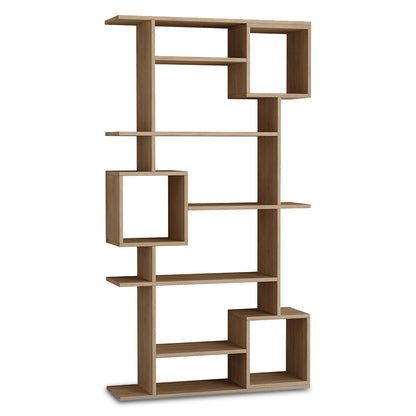 Soto pakoworld Bookcase in oak color 92x28x173cm