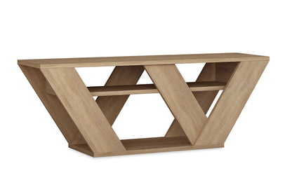 Pipralla pakoworld TV Stand in oak color 110x30x40cm