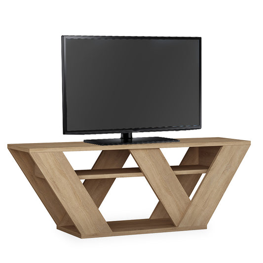 Pipralla pakoworld TV Stand in oak color 110x30x40cm