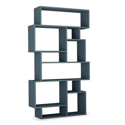 Bookcase Karmato pakoworld petrol 96x25.5x168.5cm