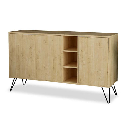 Buffet Clara pakoworld in light oak 142x35.5x83cm