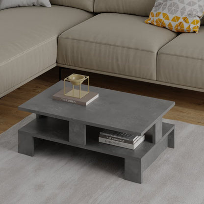 Coffee Table Mansu pakoworld in grey antique color 80x50x27.5cm