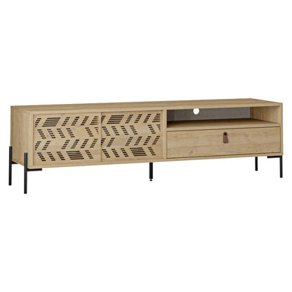 TV cabinet Melati pakoworld natural 170x45x48.5cm