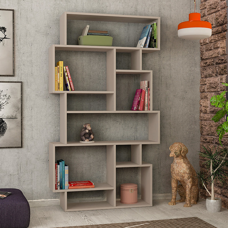 Karmato pakoworld mocha bookcase 96x25.5x168.5cm