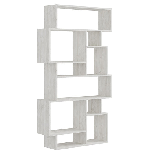 Karmato pakoworld antique white bookcase 96x25.5x168.5cm