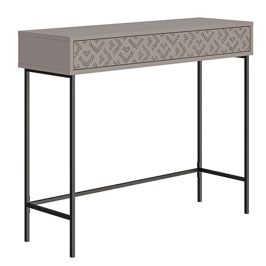 Console Elettra pakoworld light mocha-black 110x35.5x90cm