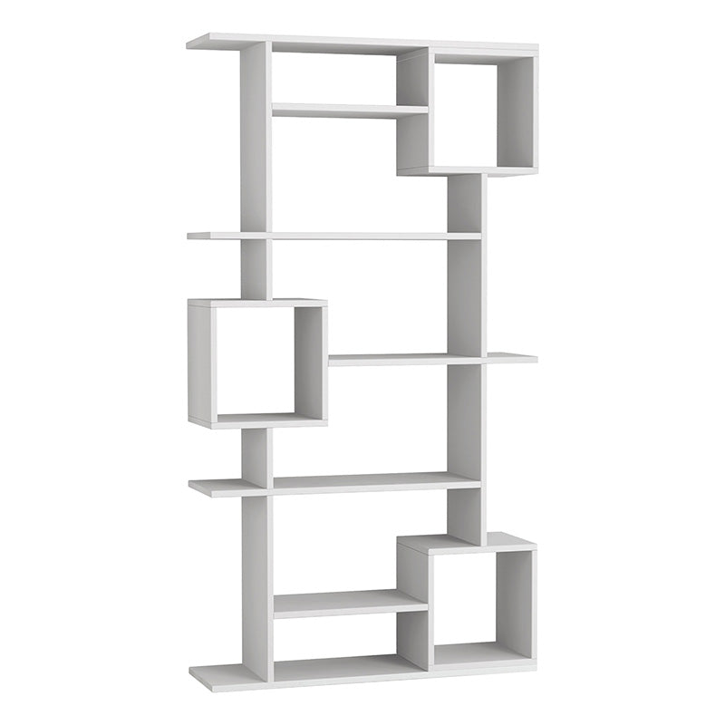 Soto pakoworld Bookcase in white color 92x28x173cm
