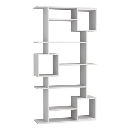 Soto pakoworld Bookcase in white color 92x28x173cm