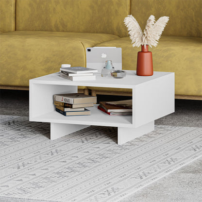 Coffee Table Hola pakoworld white 60x60x32cm