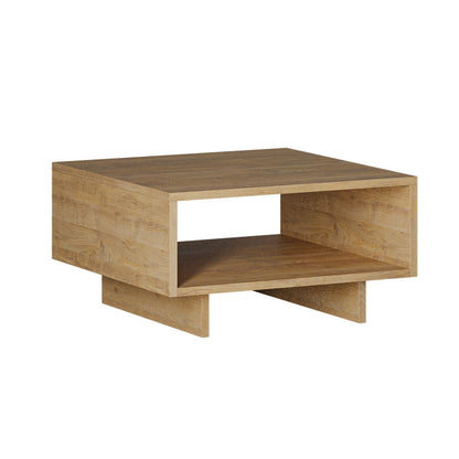 Coffee table Hola pakoworld melamine oak 60x60x32cm