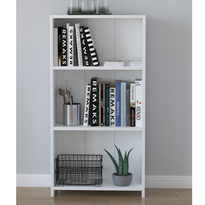 Low bookcase Ferma pakoworld white 56x20x108cm