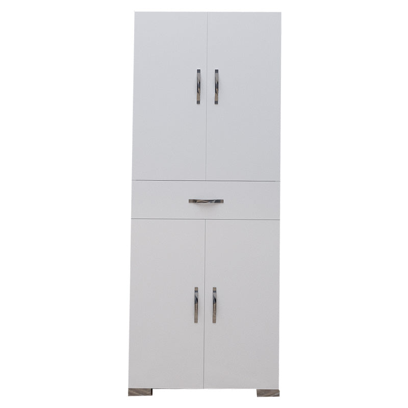 Wardrobe-column Milou pakoworld white 59x34.5x140cm