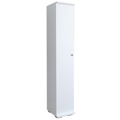 Cabinet Juan white 30x35x177cm