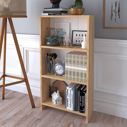 Bookcase Ferma pakoworld sonoma-white 56x20x108cm