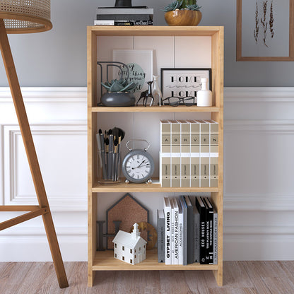 Bookcase Ferma pakoworld sonoma-white 56x20x108cm