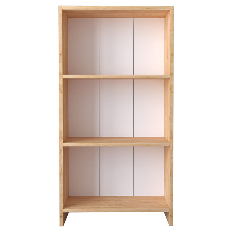 Bookcase Ferma pakoworld sonoma-white 56x20x108cm