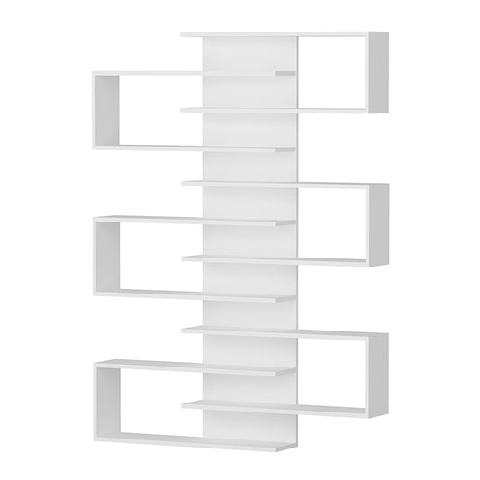 Wall shelf Hart pakoworld white 75x21.5x161.5cm