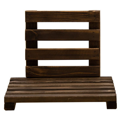 Shelf unit Savva pakoworld walnut 24x22x30cm