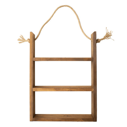 Lauren pakoworld wall shelf walnut 35x9x47cm