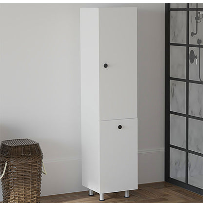 Cabinet Gingo pakoworld melamine white 33x35x159cm