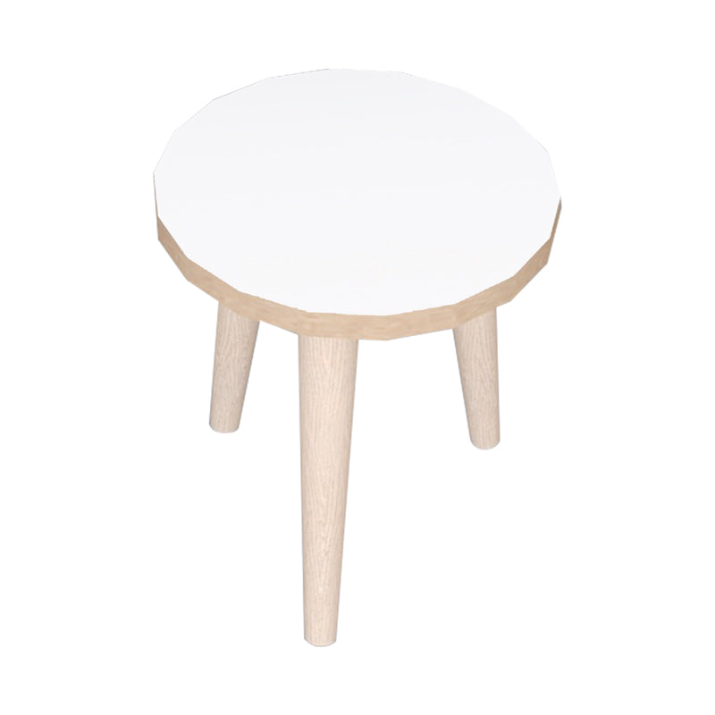 Kids table with stool Childy pakoworld 4 pieces set white mdf
