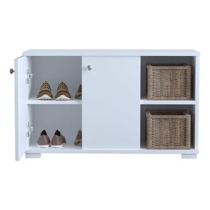 Entrance furniture  Deril pakoworld white melamine 90x33x52.5cm