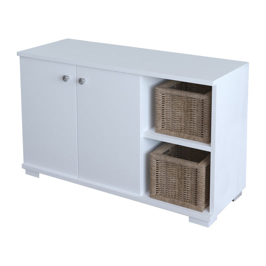 Entrance furniture  Deril pakoworld white melamine 90x33x52.5cm