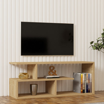 TV Stand Waldo pakoworld natural melamine 100x29.5x40cm