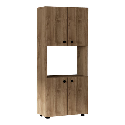 Column Guzel in walnut color 60x31.4x140cm