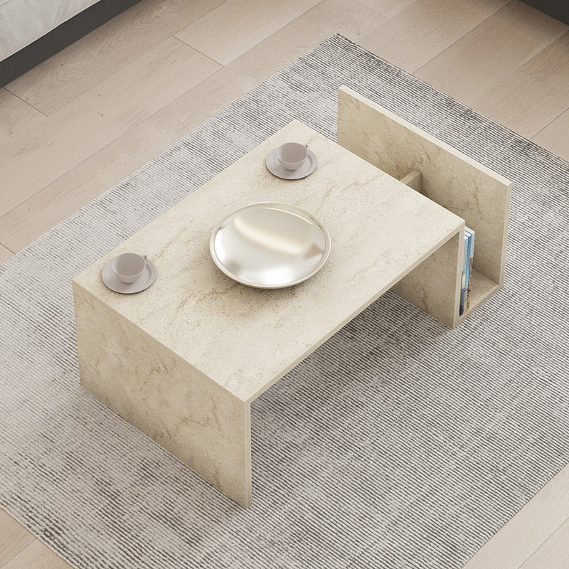 Poko pakoworld coffee table in traverten 86.8x50x32.4cm