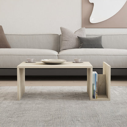 Poko pakoworld coffee table in traverten 86.8x50x32.4cm