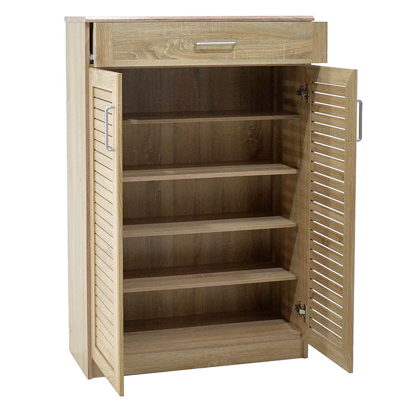 Shoe cabinet Sante pakoworld 20 pairs sonoma 80x37x123cm