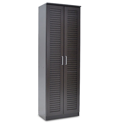 Shoe cabinet Sante pakoworld 21 pairs wenge 60x37x183cm