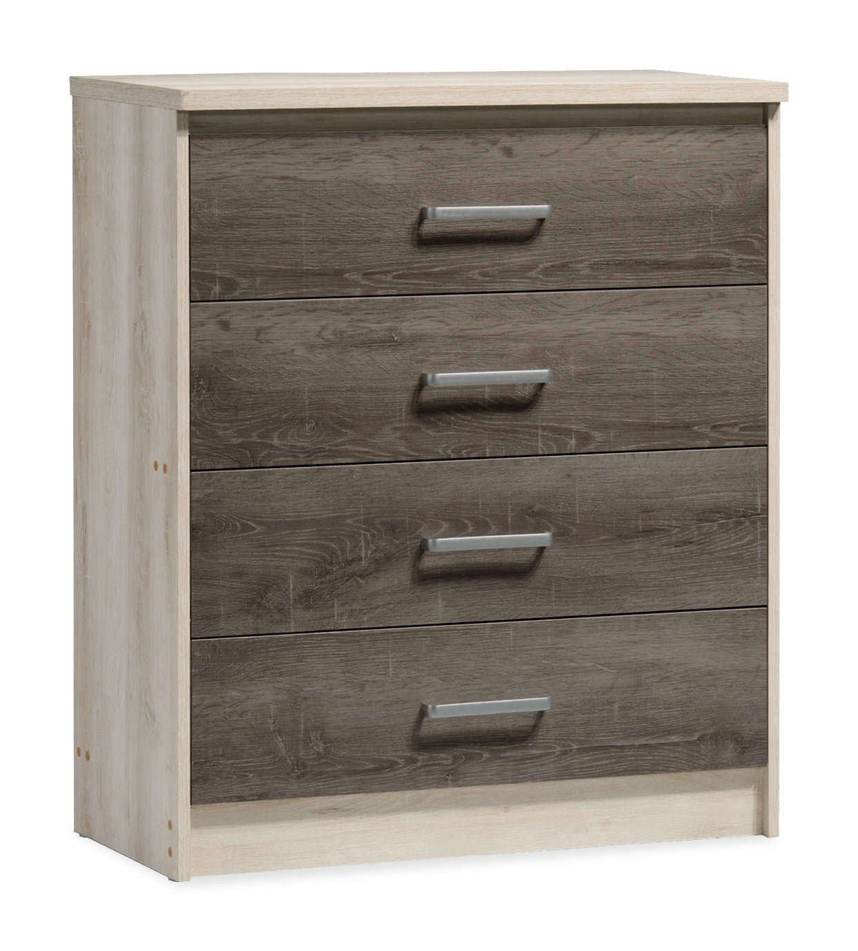 Chest f 4 drawers Olympus pakoworld  in castillo-toro colour 80x40x95