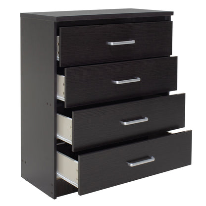 Chest of 4 drawers Olympus pakoworld  in wenge colour 80x40x95