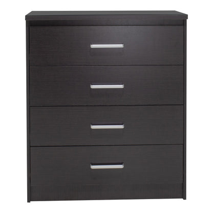 Chest of 4 drawers Olympus pakoworld  in wenge colour 80x40x95