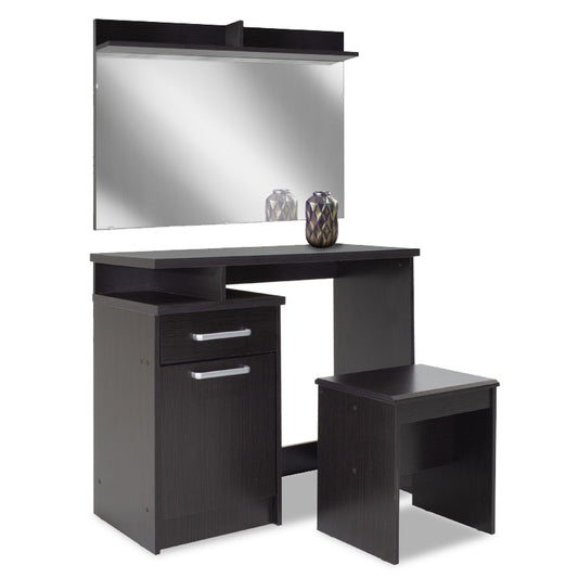 Dressing table with mirror Olympus pakoworld in wenge colour