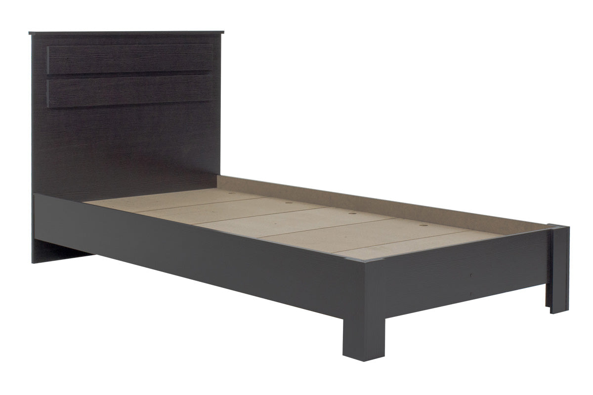 Bed Olympus pakoworld in wenge colour 100x200