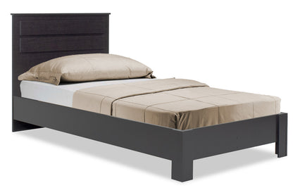 Bed Olympus pakoworld in wenge colour 100x200