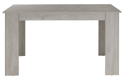 Table Jason pakoworld in white wash color 150x80x76,5cm