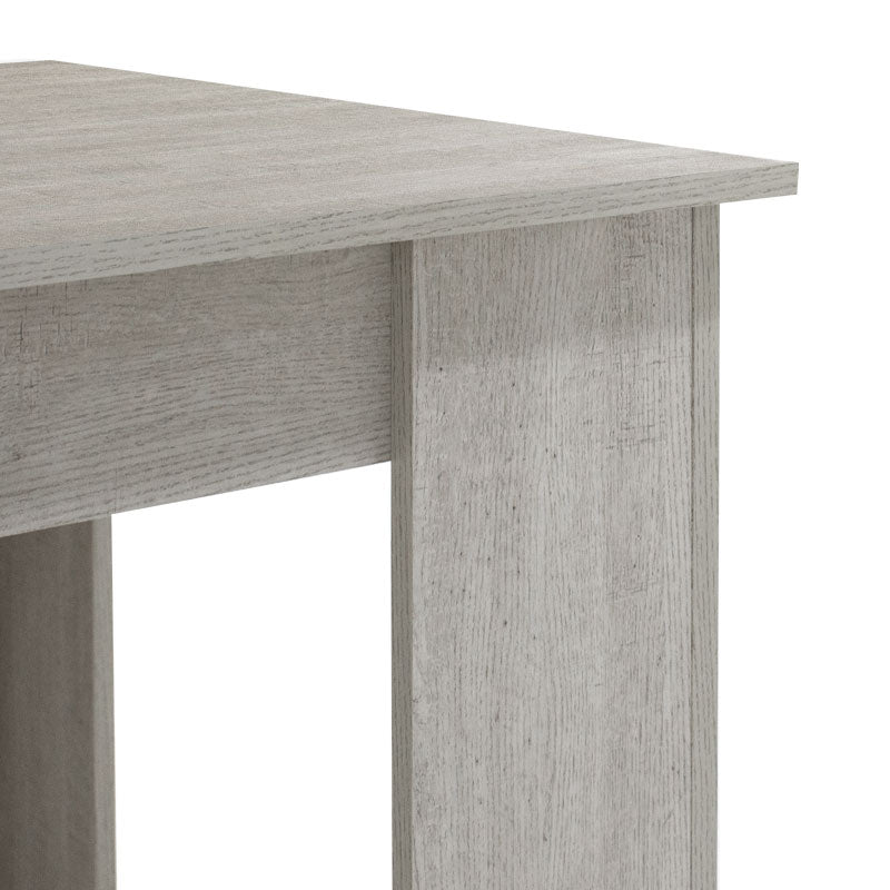 Table Jason pakoworld in white wash color 150x80x76,5cm