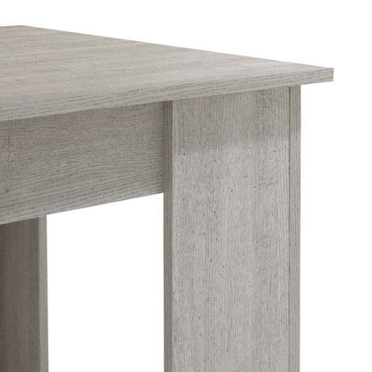 Table Jason pakoworld in white wash color 150x80x76,5cm