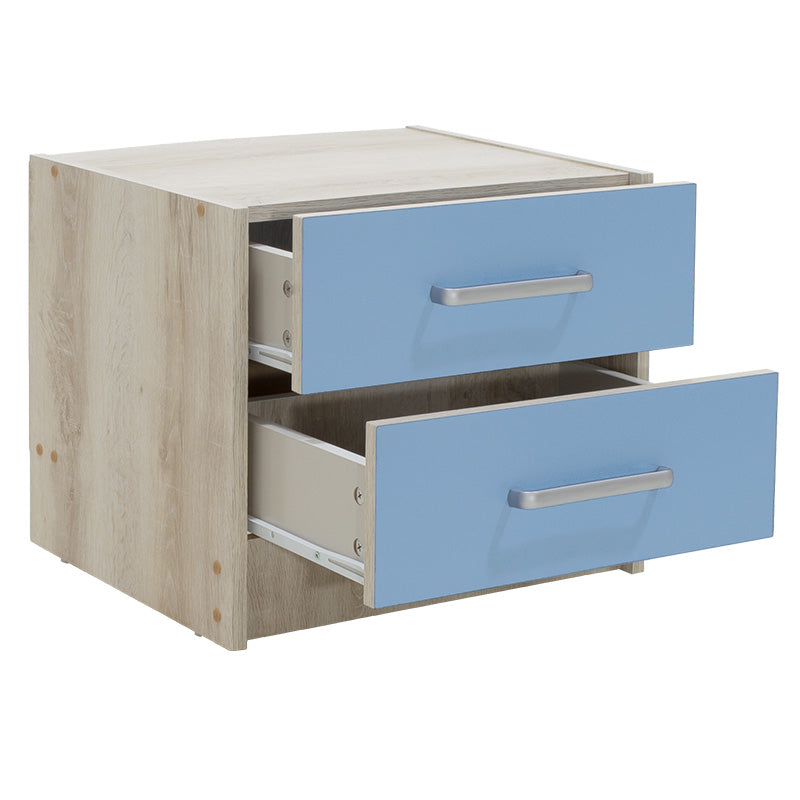 Children's nightstand Looney pakoworld castillo-blue 47,5x40,5x40,5