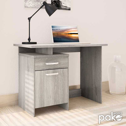 Children's work desk Looney pakoworld white wash 100x55x75cm