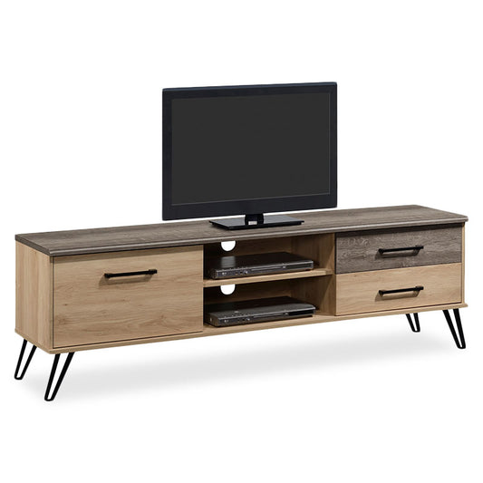 Tv set Bruno pakoworld in viscount - toro color 182x40x56,5cm