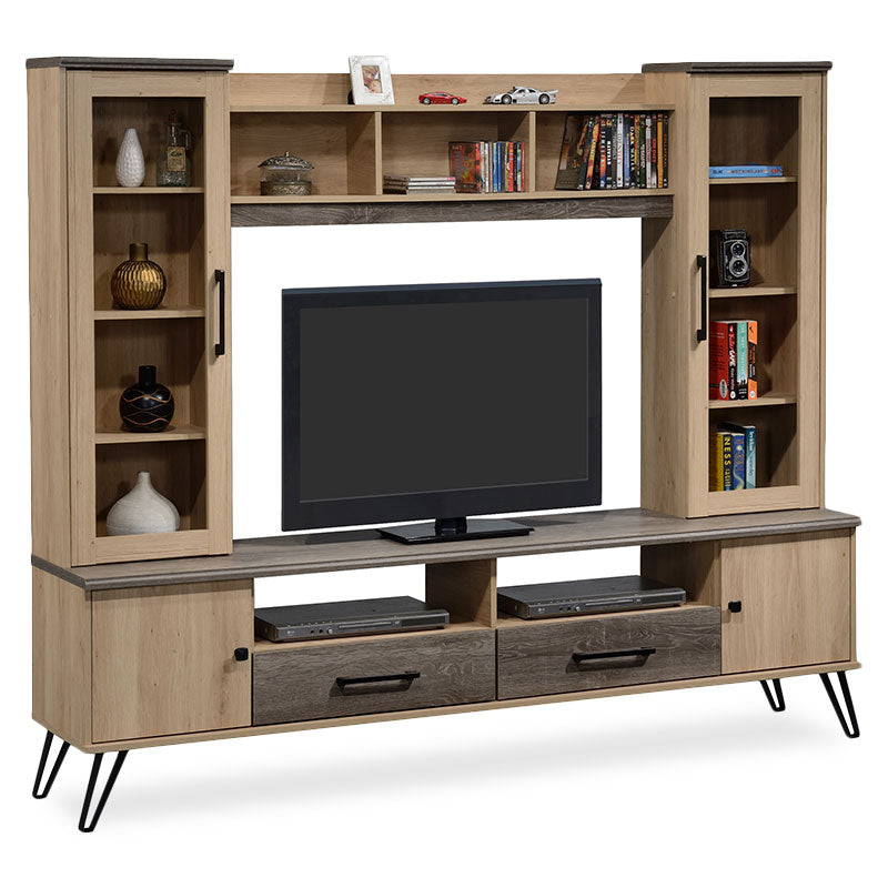 Bruno pakoworld TV Cabinet in viscount - toro  color  200x39x170cm