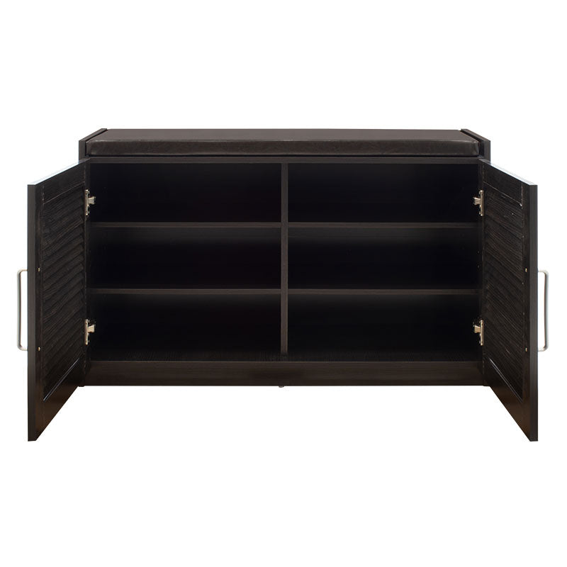 Shoe cabinet stool Crispy pakoworld 9 pairs wenge 94x34.5x60cm