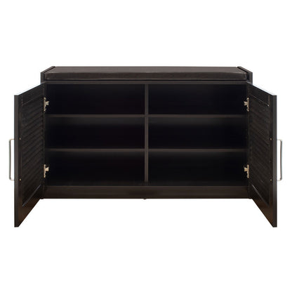 Shoe cabinet stool Crispy pakoworld 9 pairs wenge 94x34.5x60cm