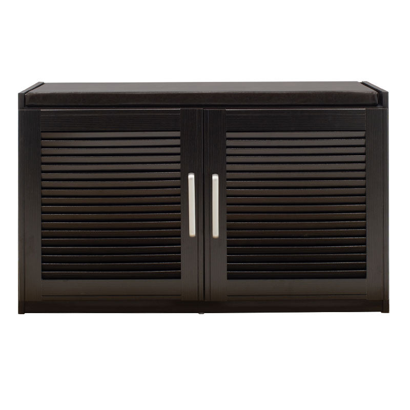 Shoe cabinet stool Crispy pakoworld 9 pairs wenge 94x34.5x60cm