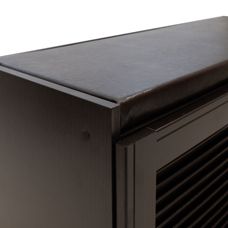 Shoe cabinet stool Crispy pakoworld 9 pairs wenge 94x34.5x60cm